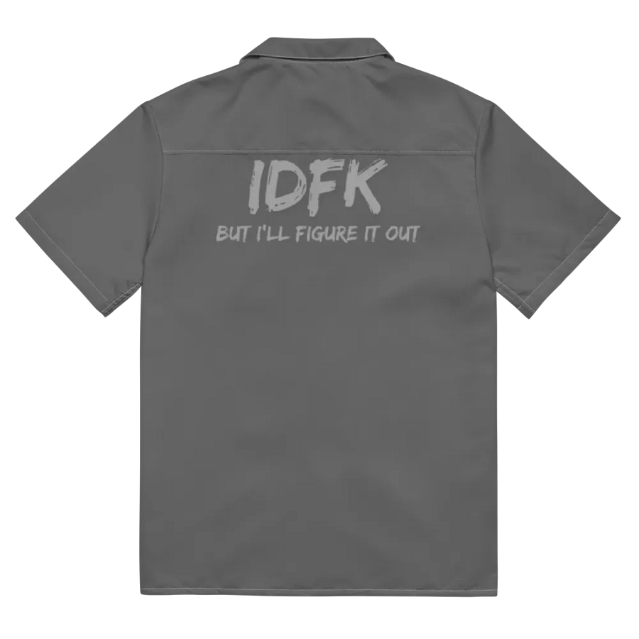IDFK Whole Lotta Gray Button Up product image (2)