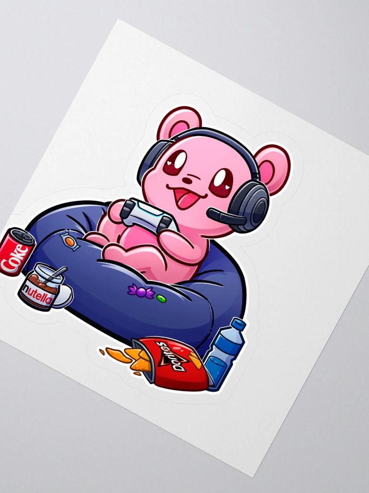 Gaming Bear Sticker product image (2)