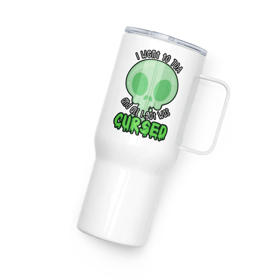 All I Got Was Cursed - Monk - Travel Mug w/Handle product image (4)