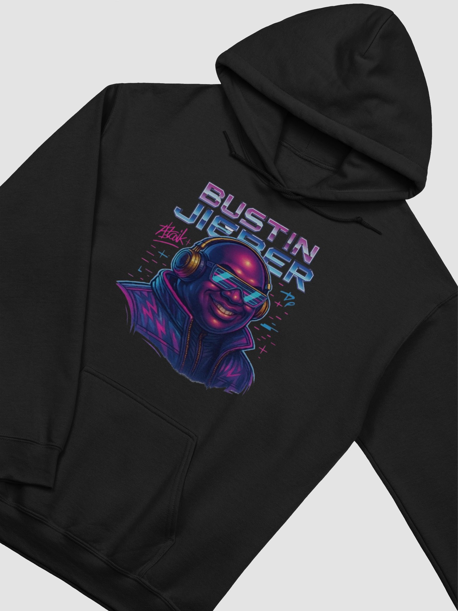 Neon Nights Oversized Hoodie product image (5)