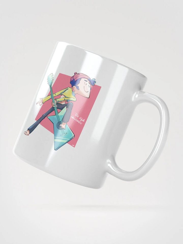 Toe Style Guitarist | White Glossy Mug product image (6)