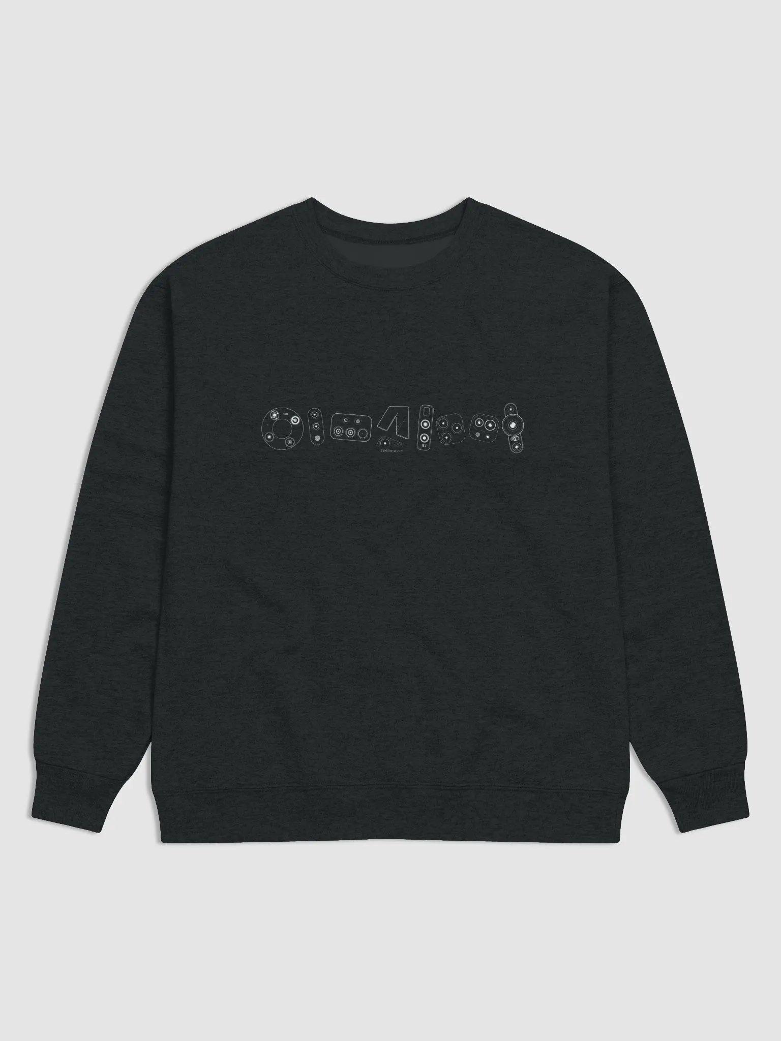 Camera Islands Crewneck (On Dark) product image (1)