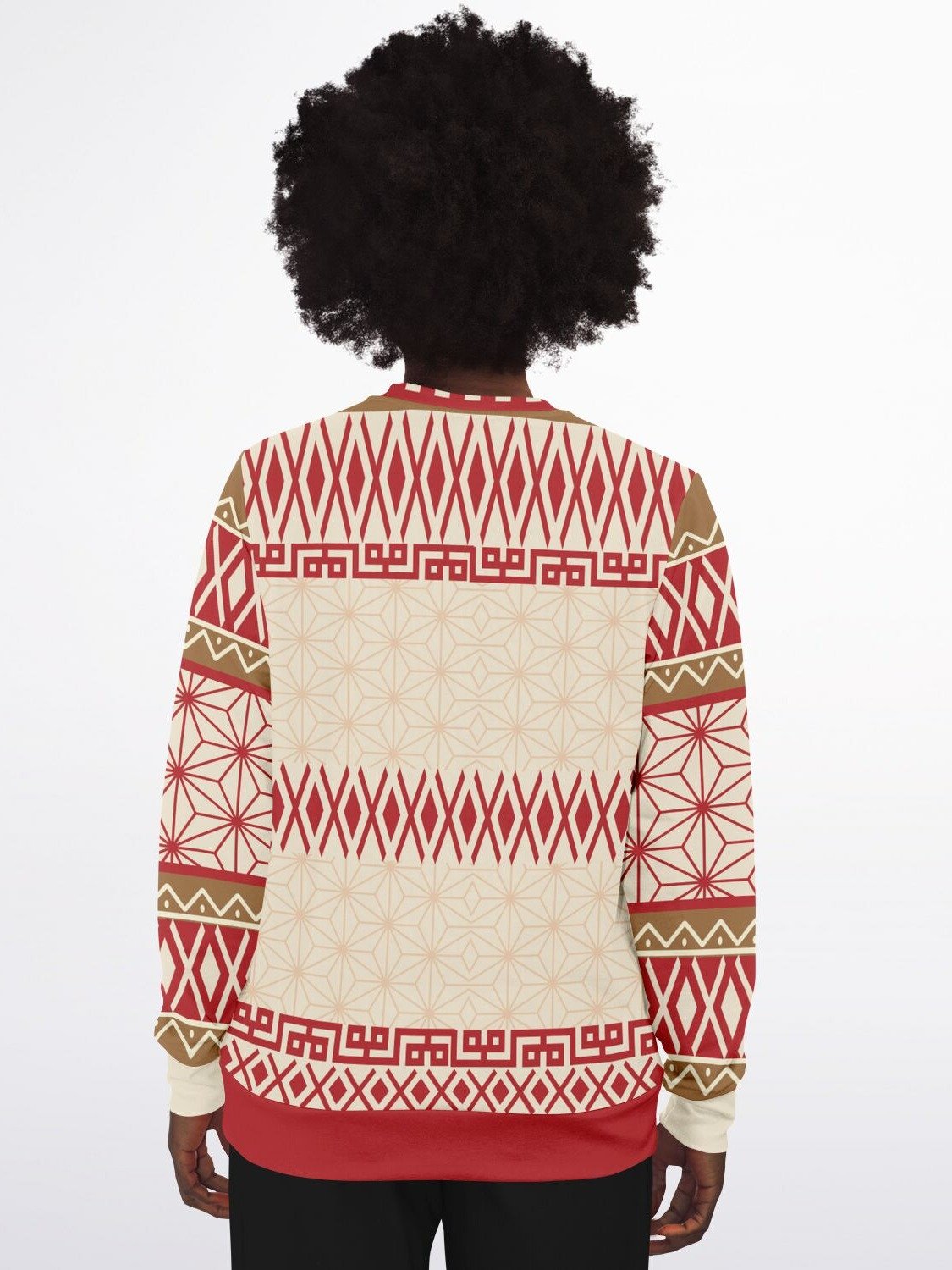 Funny Coffee Lover Sweatshirt "I Want Brew Inside Me" | Festive Christmas Sweater for Coffee Addicts | Cozy & Humorous Winter Gift for Him & Her product image (2)