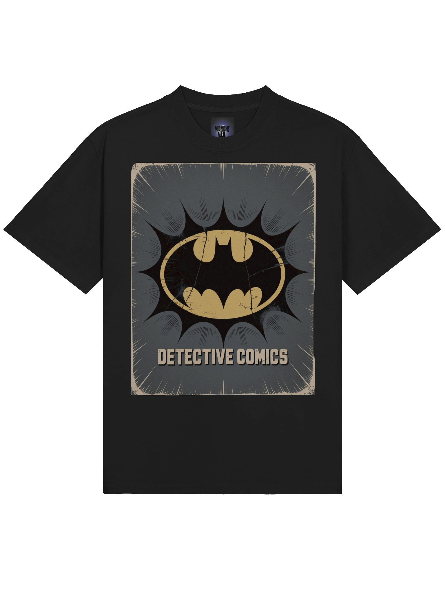 Retro Beacon: Detective Comics Batman Oversized Faded T-Shirt product image (5)
