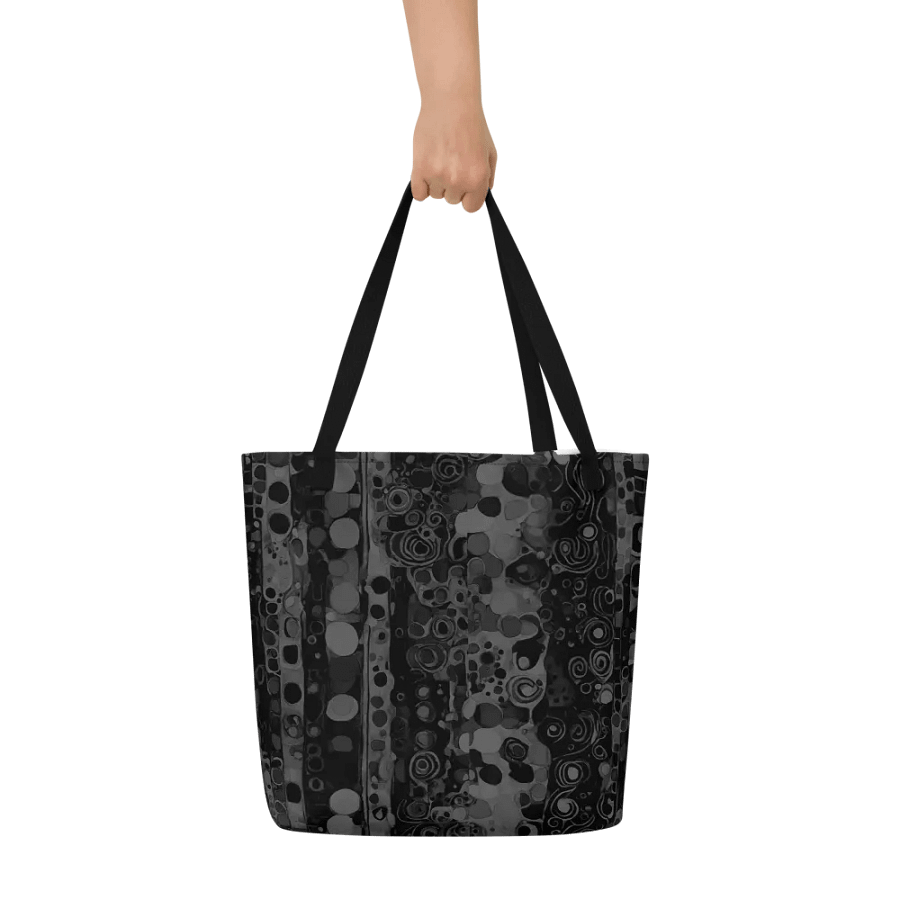 klimt inspired in blacks tote bag for classy men and ladies product image (7)