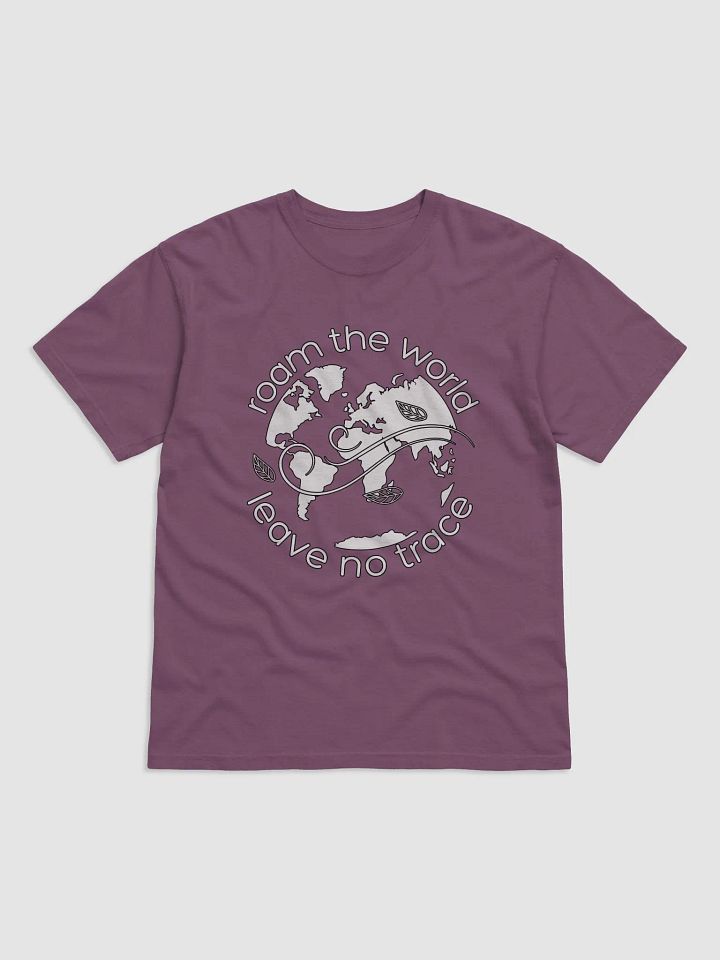 Roam The World leave No Trace Eco Sustainable Travel T-shirt product image (2)