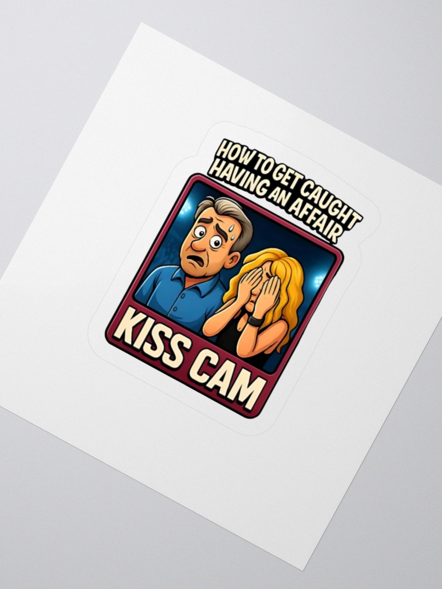 Awkward Affair Kiss Cam Stickers product image (2)