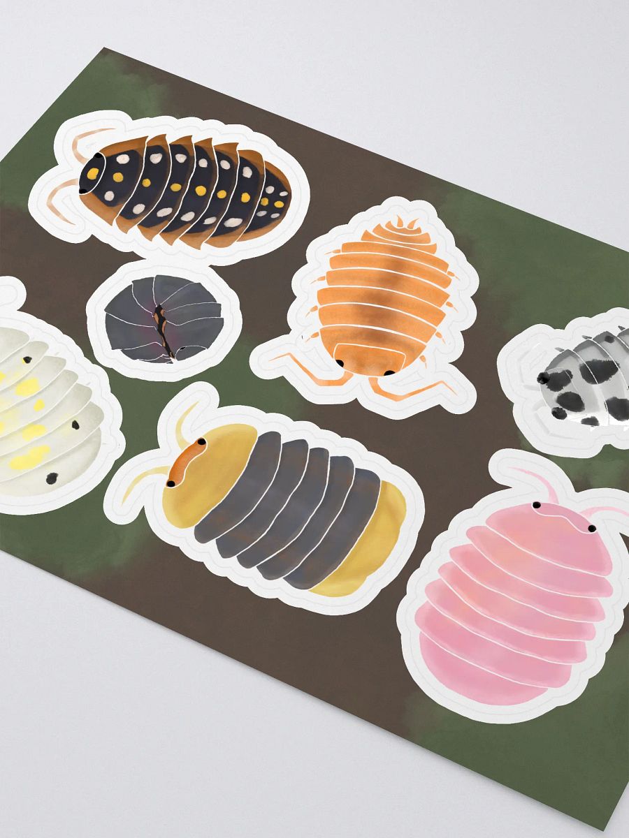 Isopod sticker collection product image (2)