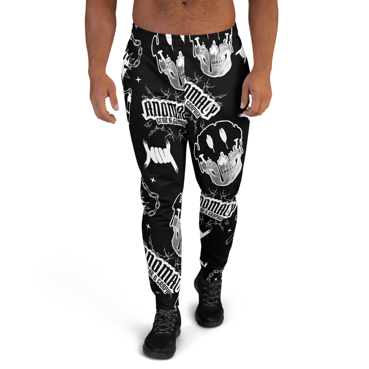 Anomaly All Over Black Sweatpants product image (2)