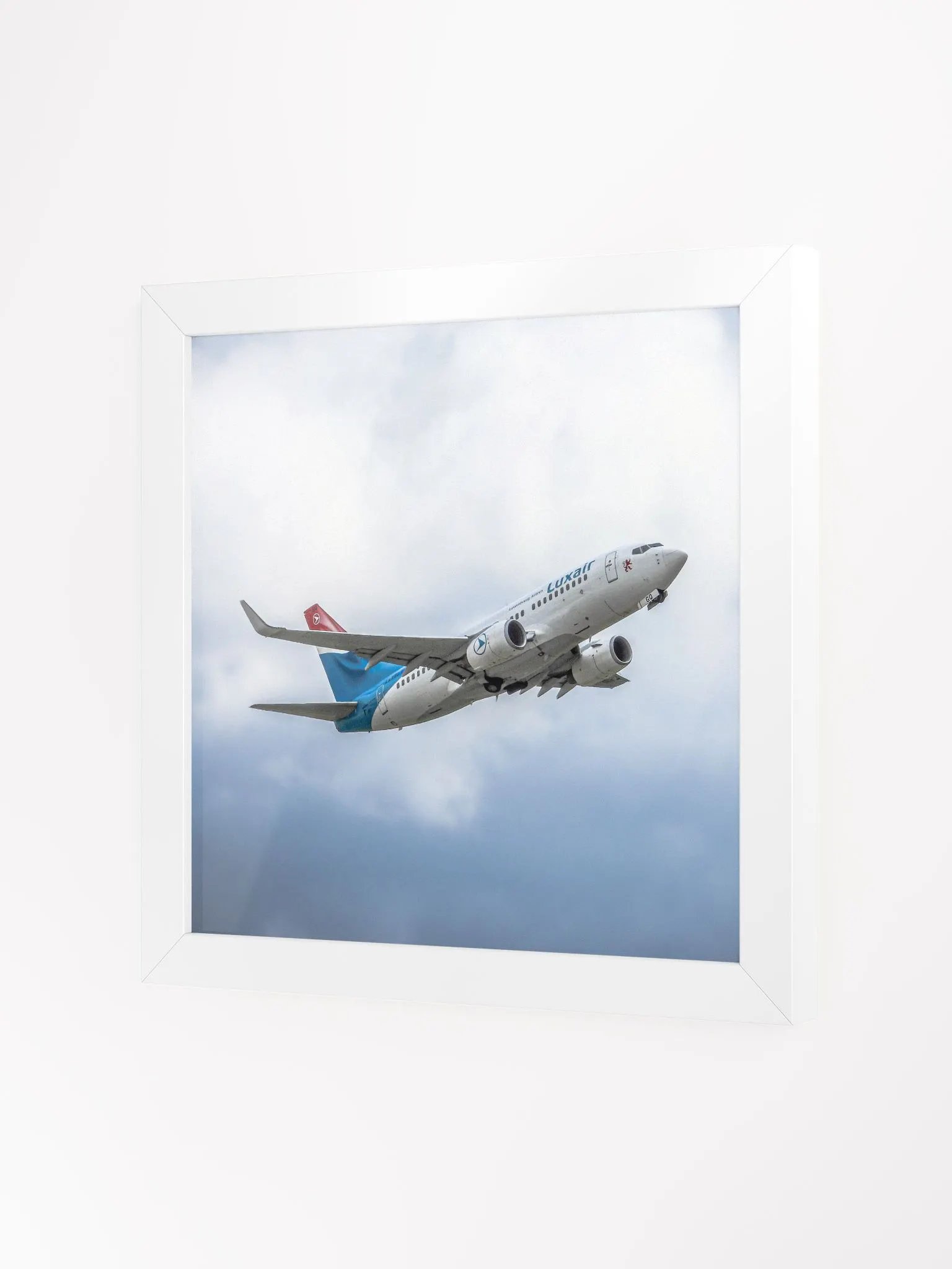 Luxair Boeing 737-700 Framed Photograph product image (2)
