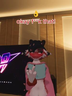 POV: When your room mate brings home a stray!!! 🤣🤣#furryfandom #furry #vrchat #FurryTok #VTuber