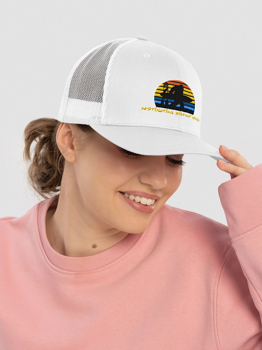 Classic Logo Original White Trucker Cap product image (5)