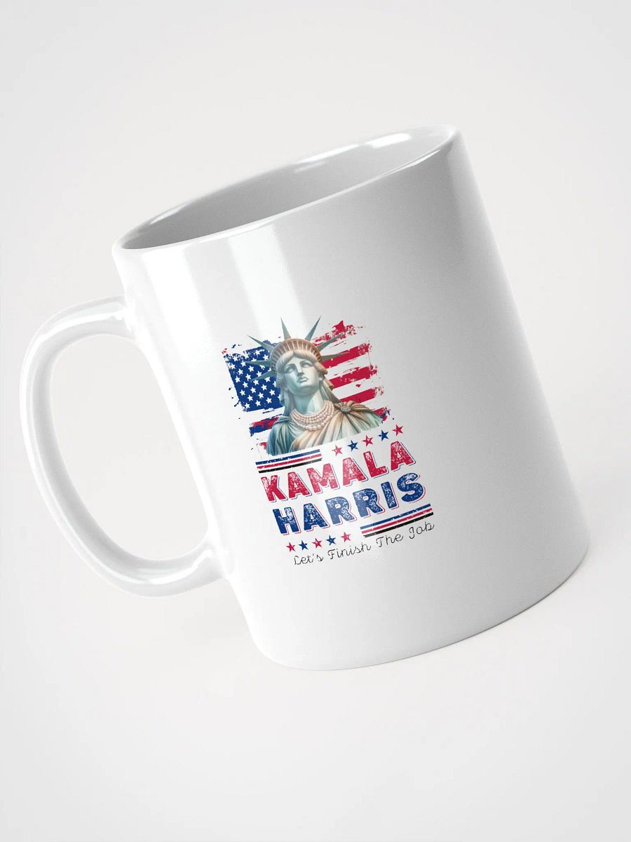 Lets Finish the Job Kamala Harris Supporter Mug product image (7)