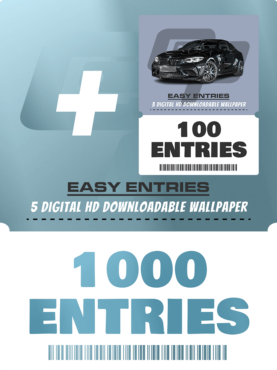 Easy Entry Diamond (1100 Entries) product image (1)