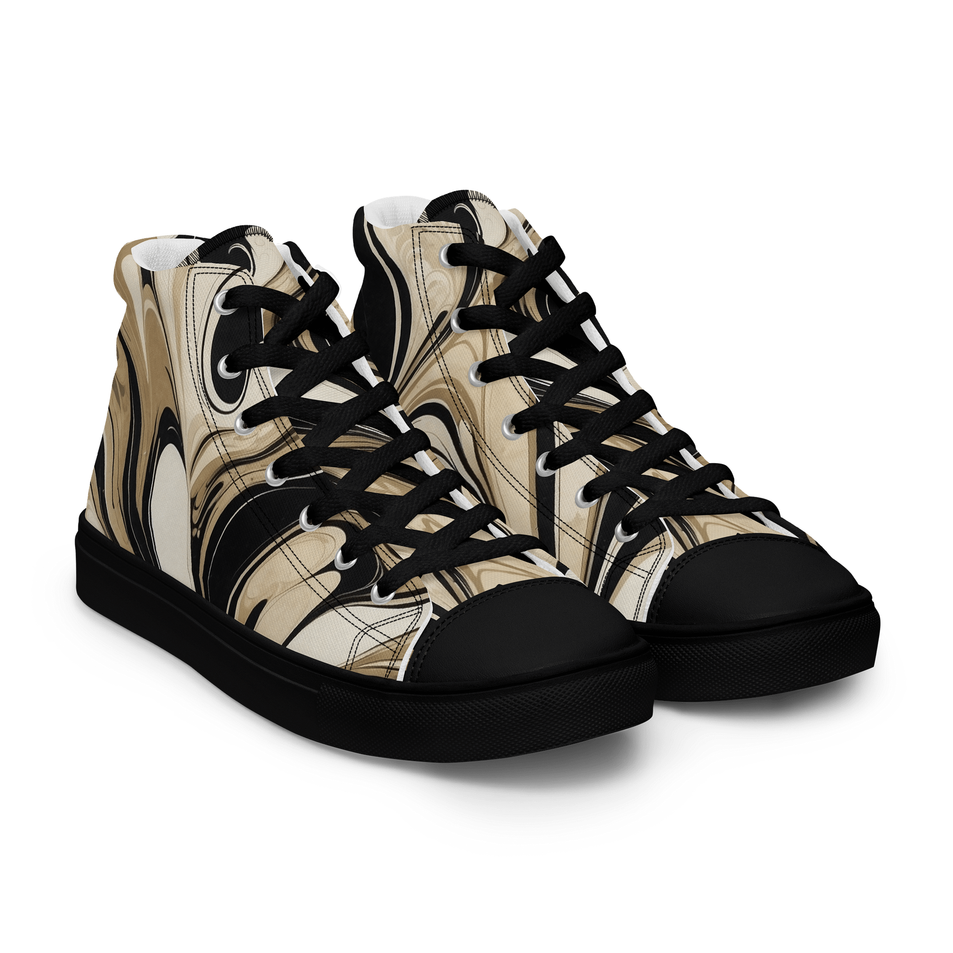 Marbled Swirl Men's High Tops product image (11)