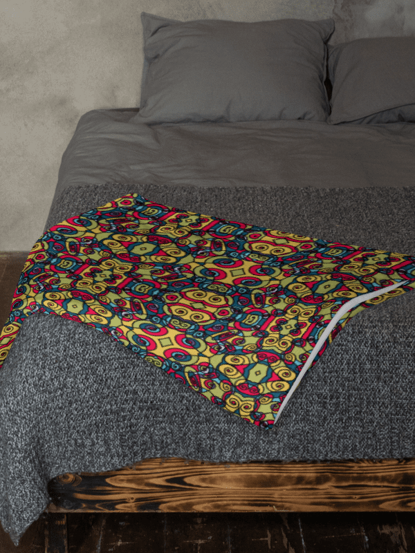 Modern Circus Town Pop Art – Throw Blanket product image (2)