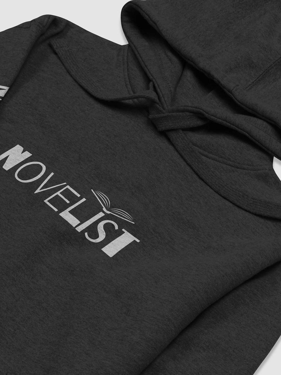 Novelist Silver Text Unisex Hoodie product image (3)