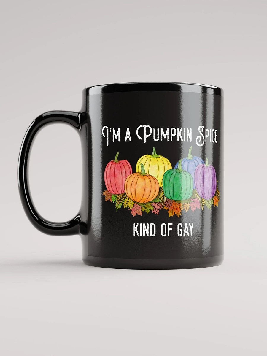 Pumpkin Spice Gay - Black Mug product image (6)