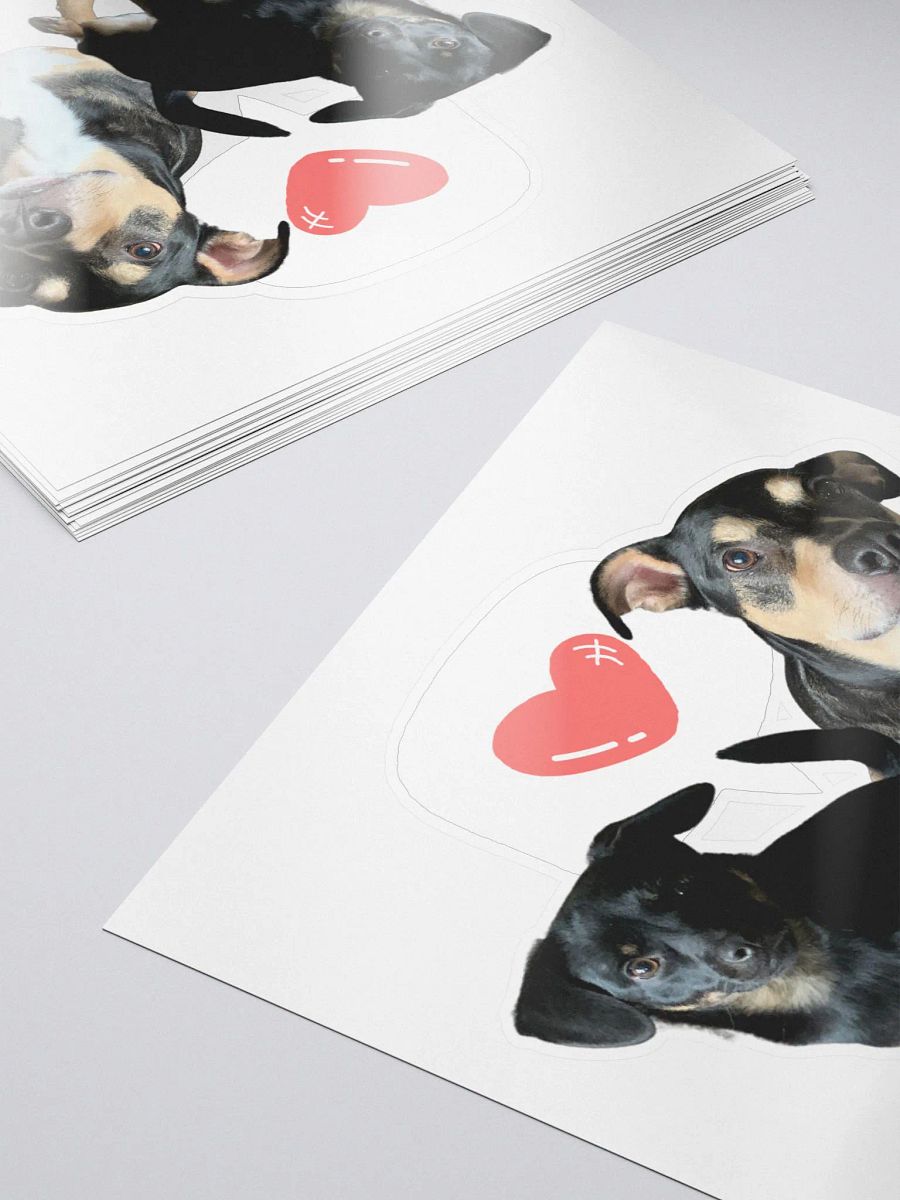 IRL Puppy Love Kiss-Cut Sticker product image (5)