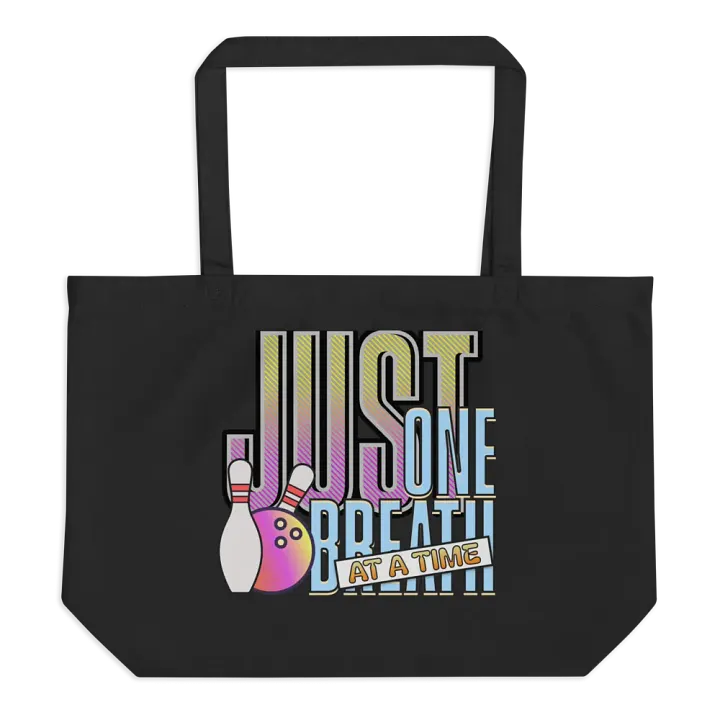 Just One Breath At A Time Bowling Tote product image (1)