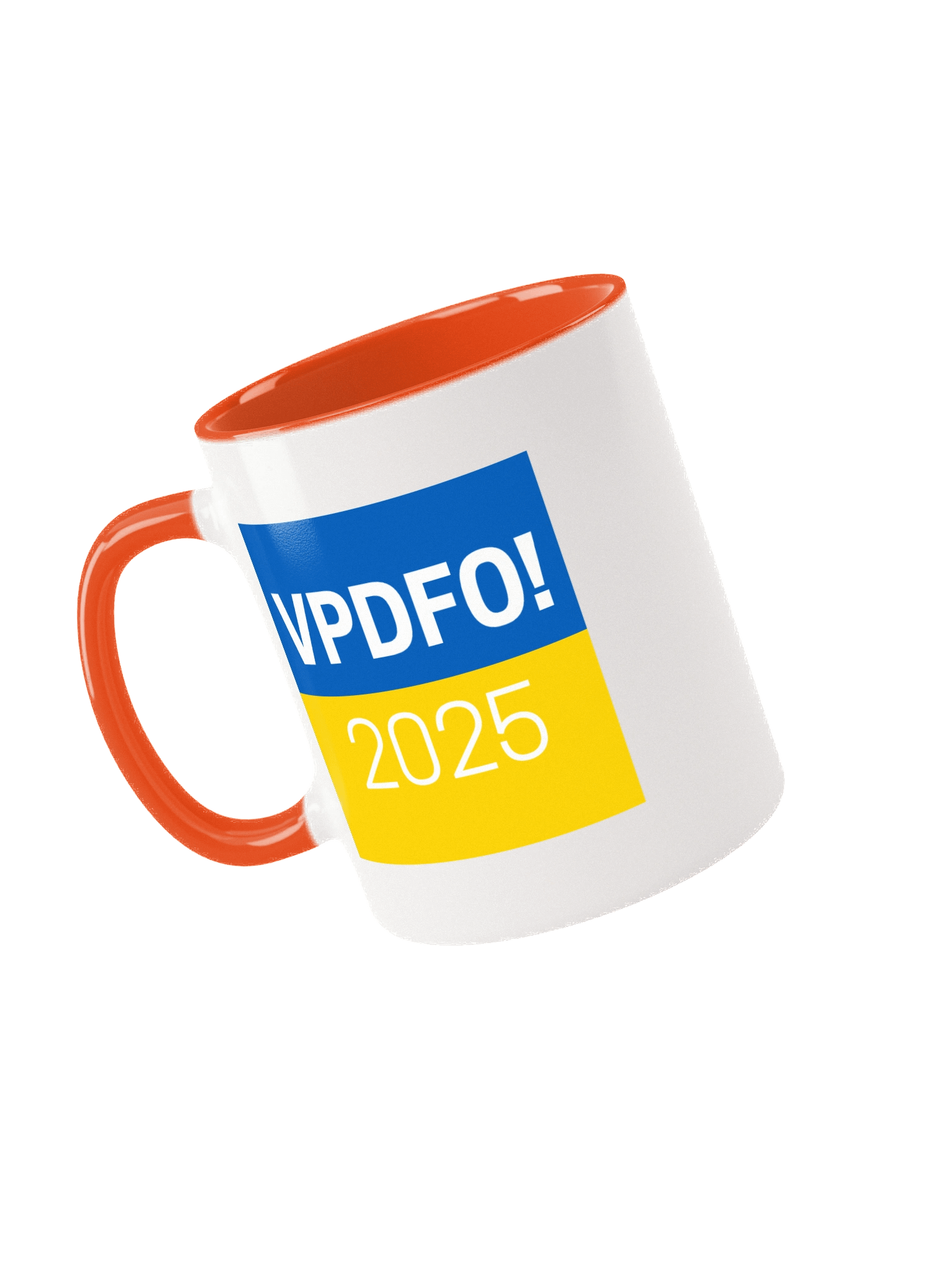 VPDFO 2025! Ukraine flag mug product image (3)
