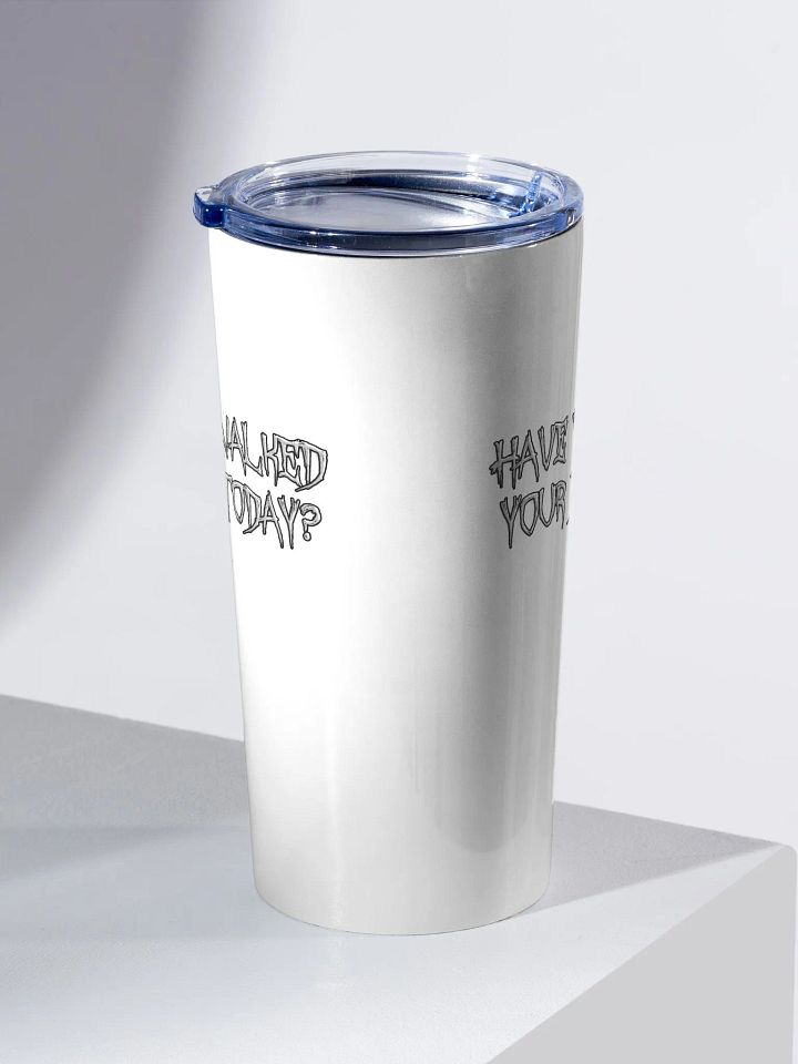 Phasmo - Walked Your Deo White Tumbler product image (2)