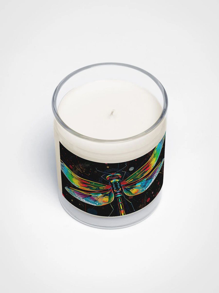 Vibrant Dragonfly Soy Wax Candle product image (3)