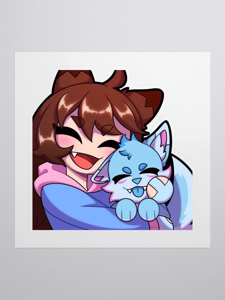 Wolfy Snuggle Emote product image (1)