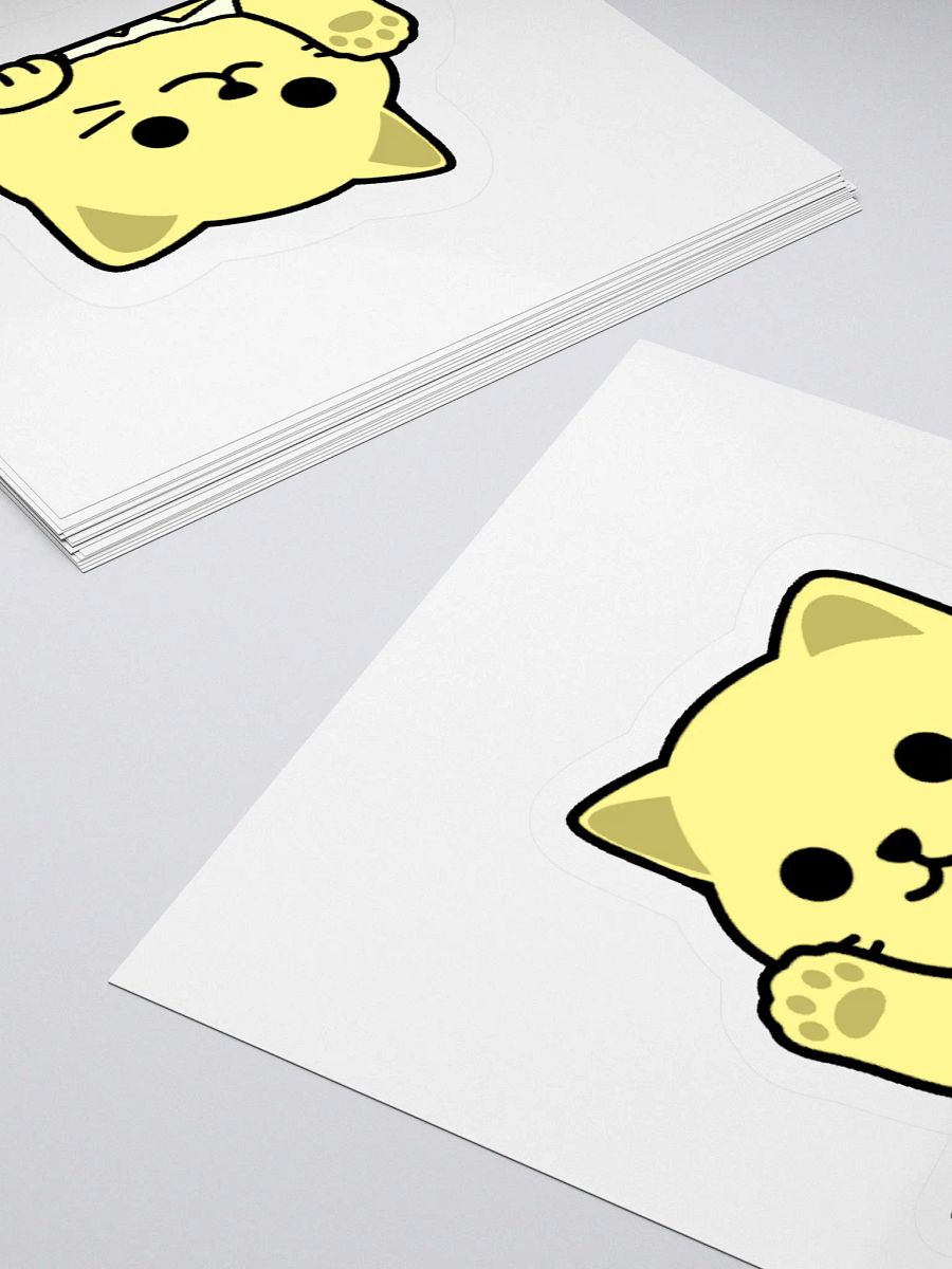 Special Cat Waving Sticker product image (12)
