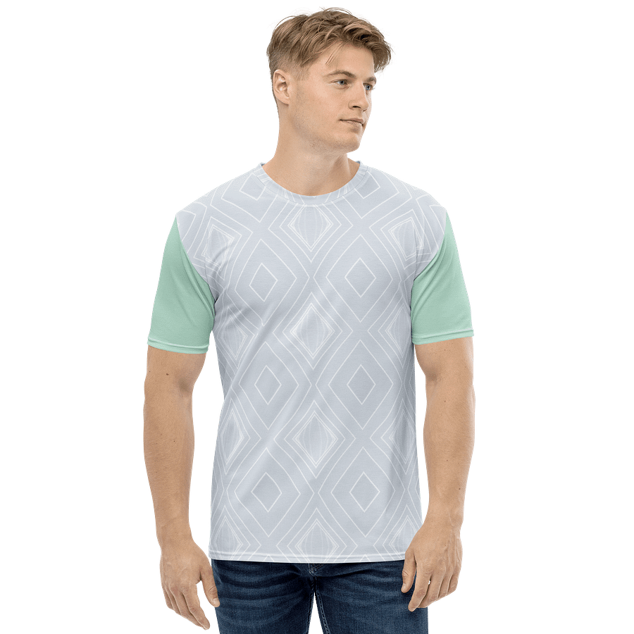 Glacial Bloom – Frosted Mint Edition Men's Tee product image (1)