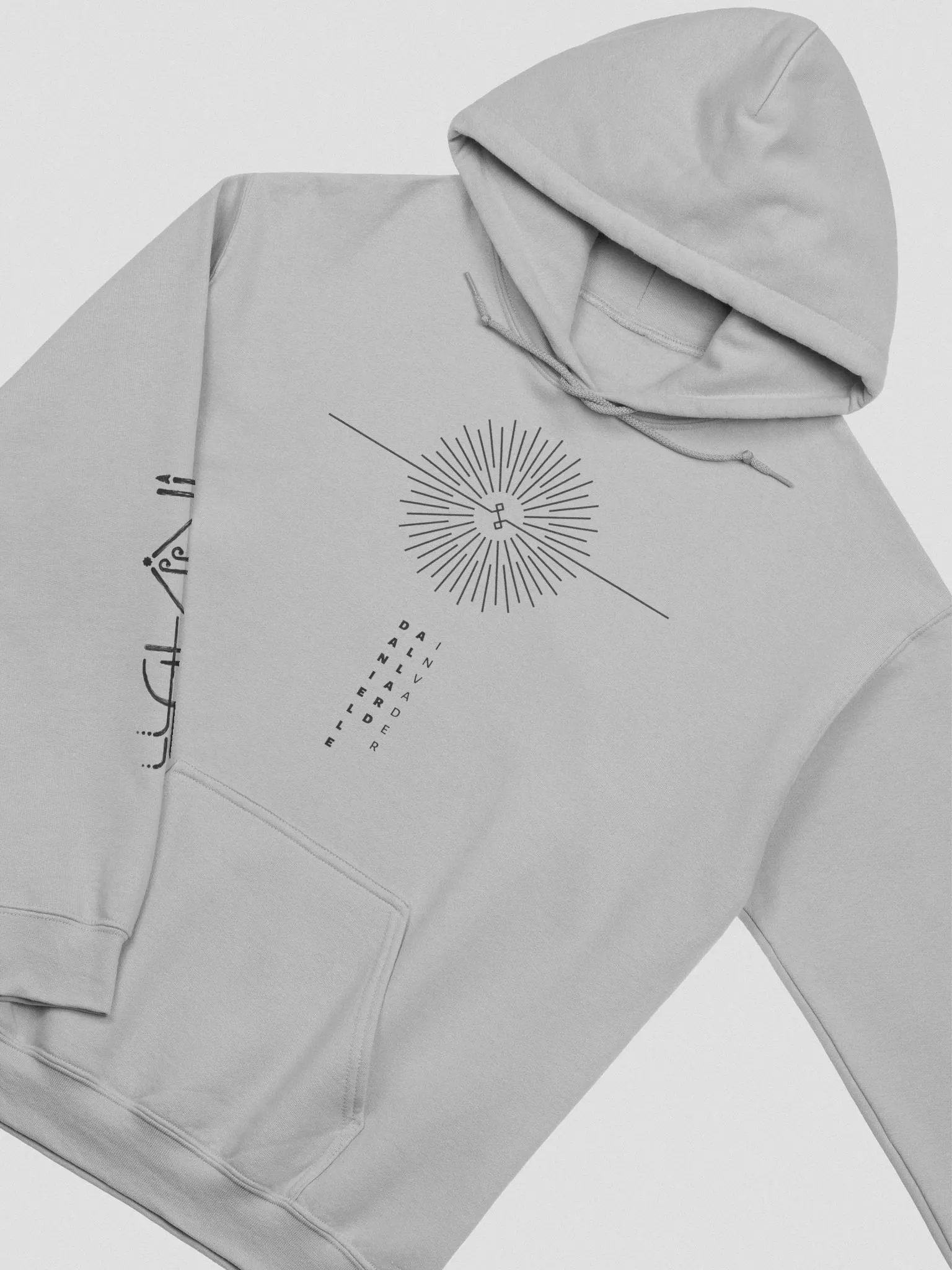 INVADER Art Hoodie [Dark] product image (1)