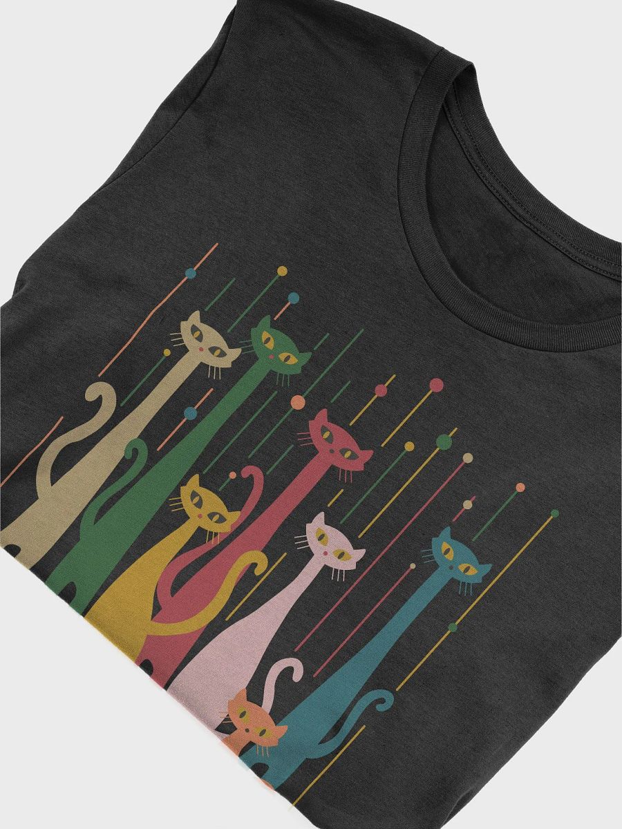 Mid-Century Modern Look Cats Vintage Retro 50s 60s Style T-Shirt product image (5)