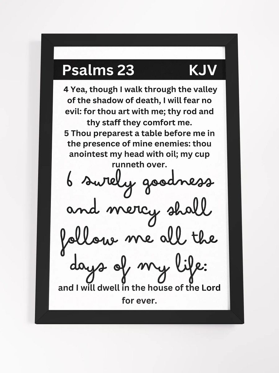 Surely goodness and mercy shall follow me all the days of my life product image (4)