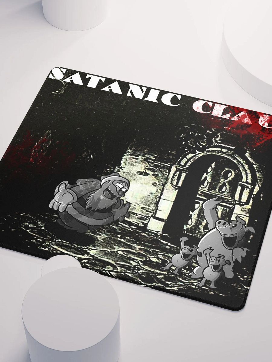 Satanic Claus Gaming Mouse Pad product image (6)