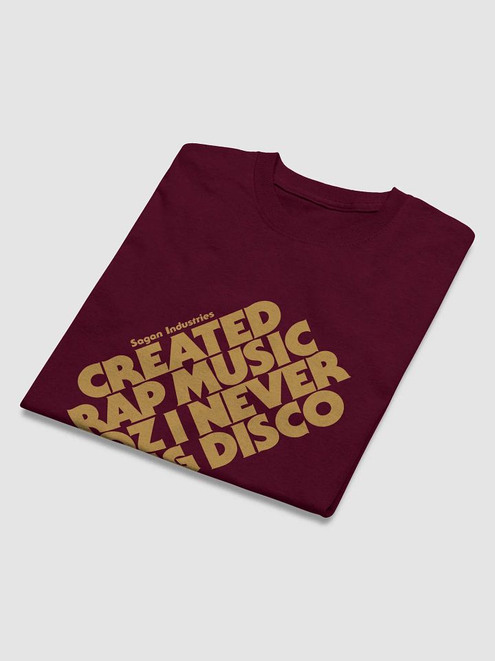 Created Rap Music Tee (Gold Print) product image (2)