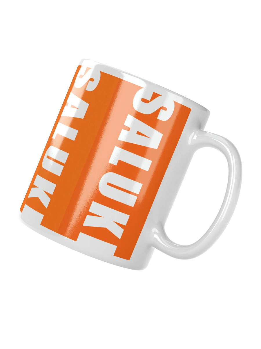 Saluki Orange Gradient Modern Chic Small Mug product image (4)