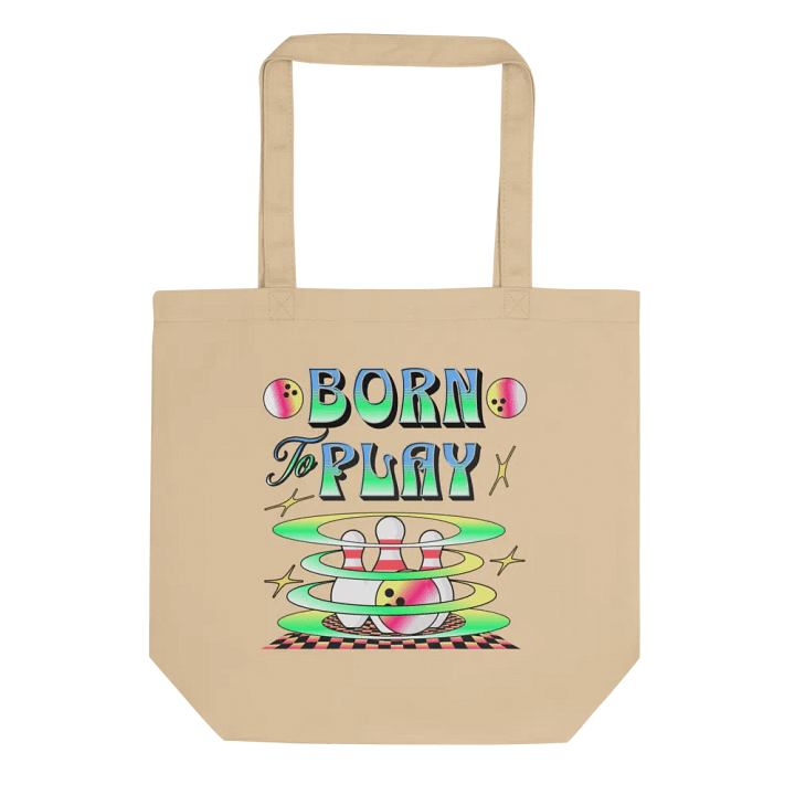 Born To Play Bowling Swirling Strike Tote product image (1)