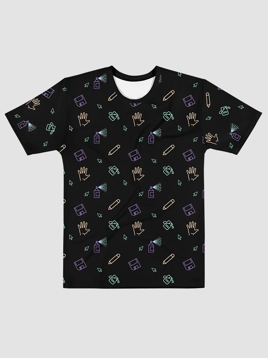 Computer Lab pattern unisex t-shirt product image (4)