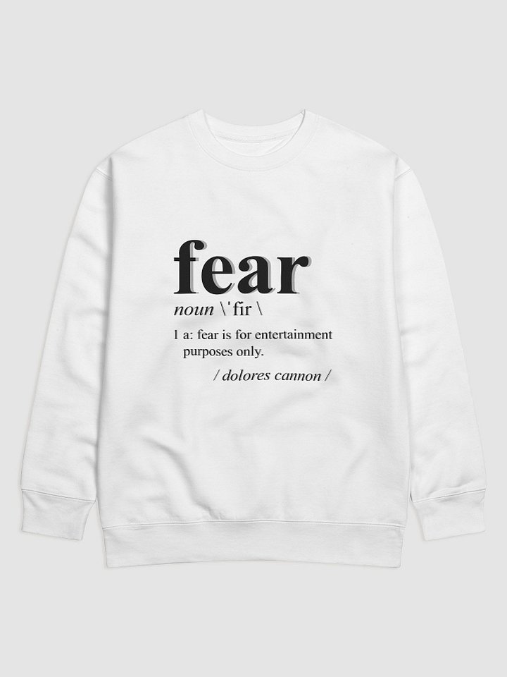 FEAR IS FOR ENTERTAINMENT PURPOSES ONLY product image (1)