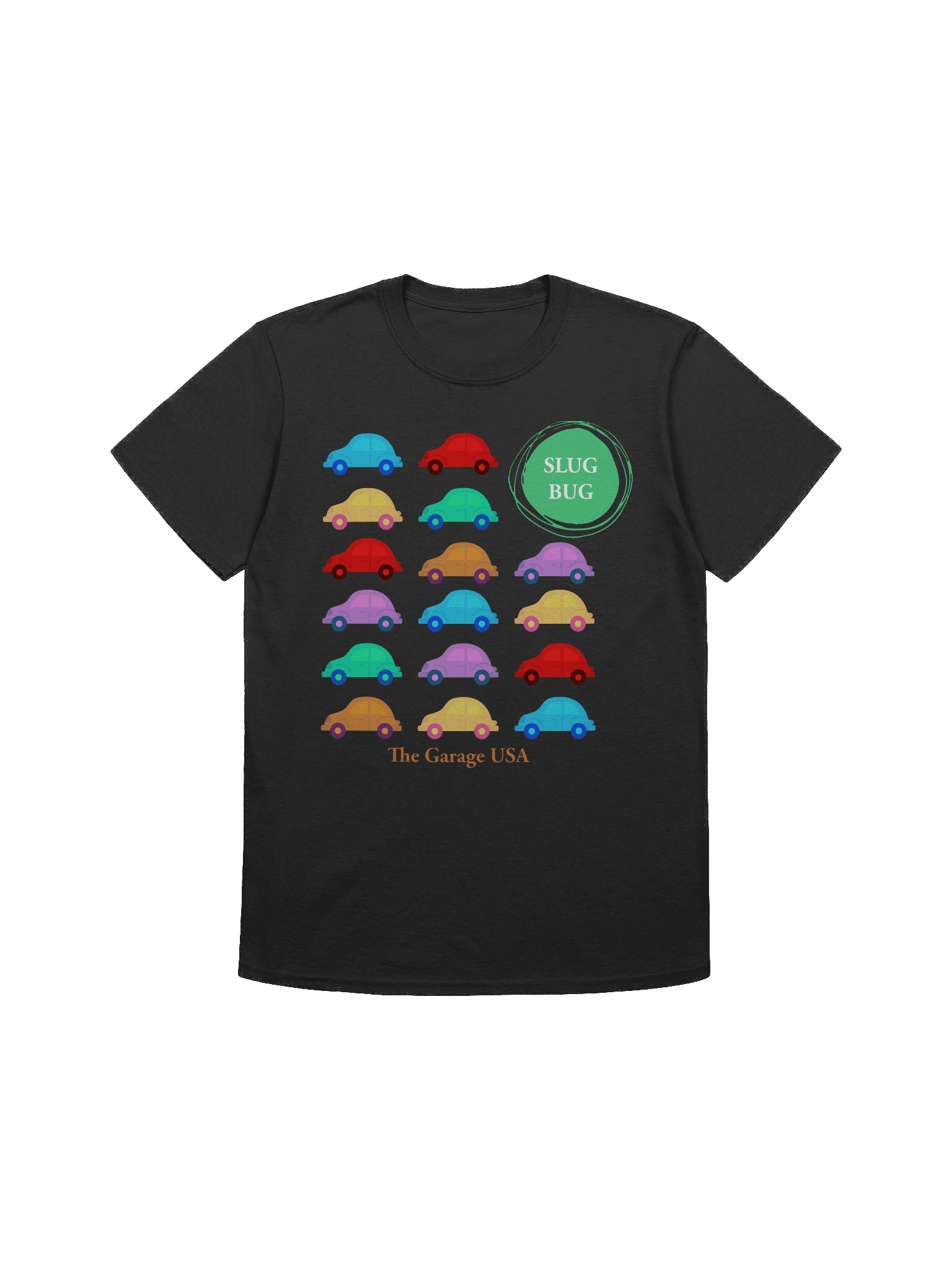 Slug Bug Multi-Colored T-Shirt (unisex) product image (1)