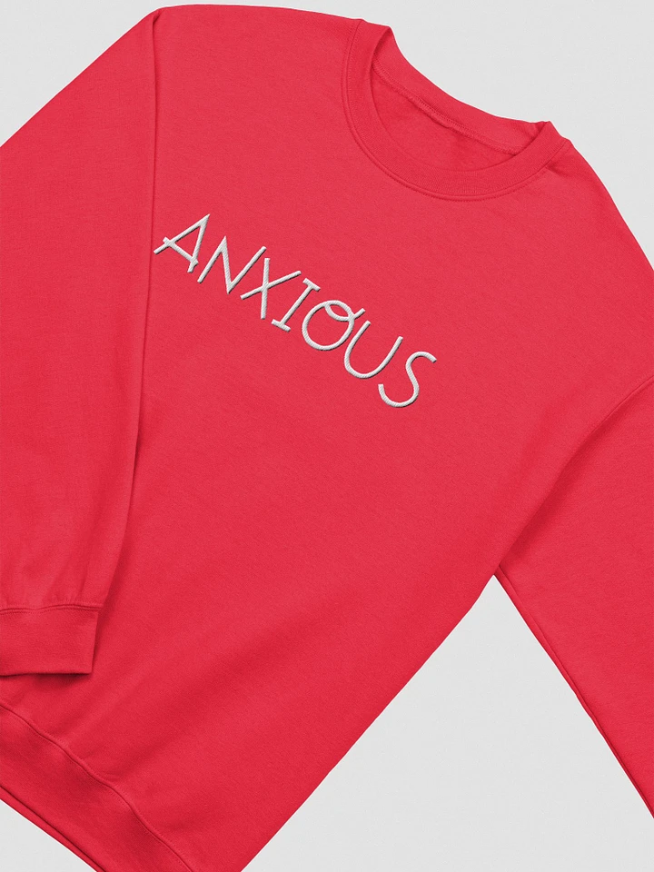 Anxious Embroidered Crew product image (1)