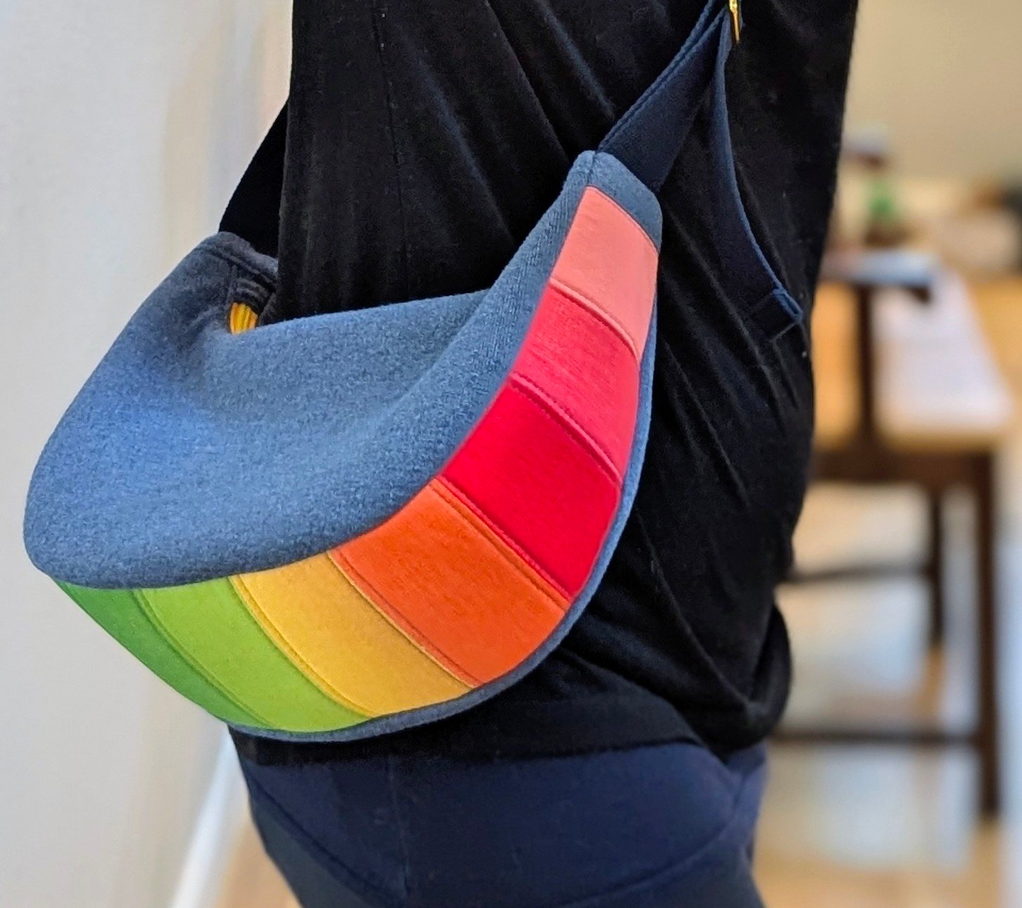 🌈 Rainbow Crescent Bag product image (4)