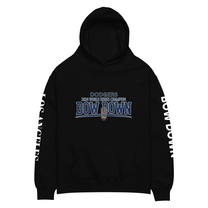 "Bow Down" LA Dodgers 2024 World Series Champion Hoodie | LA Dodgers | MLB Home Locker product image (2)