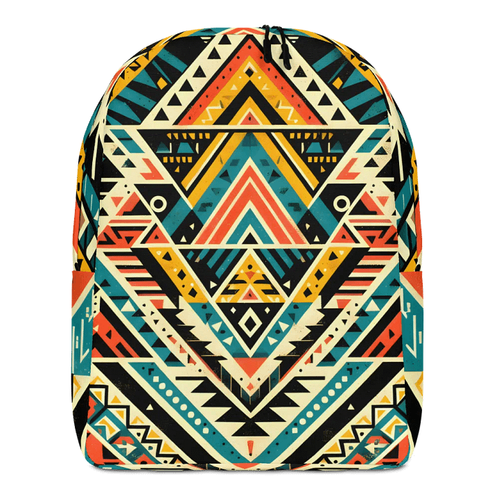 Premium Aztec Fusion Minimalistic Backpack product image (2)