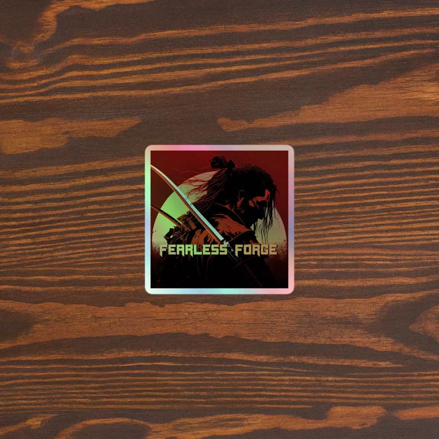 Fearless 01s Holographic Sticker product image (12)