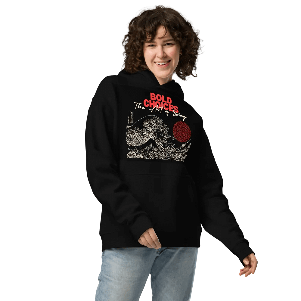 Bold Choices "The Art of Living" Hoodie product image (3)