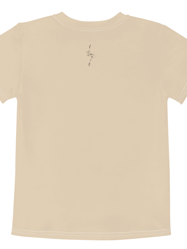 Kids T-Shirt | Born to Dance | Tan with Black Text product image (4)