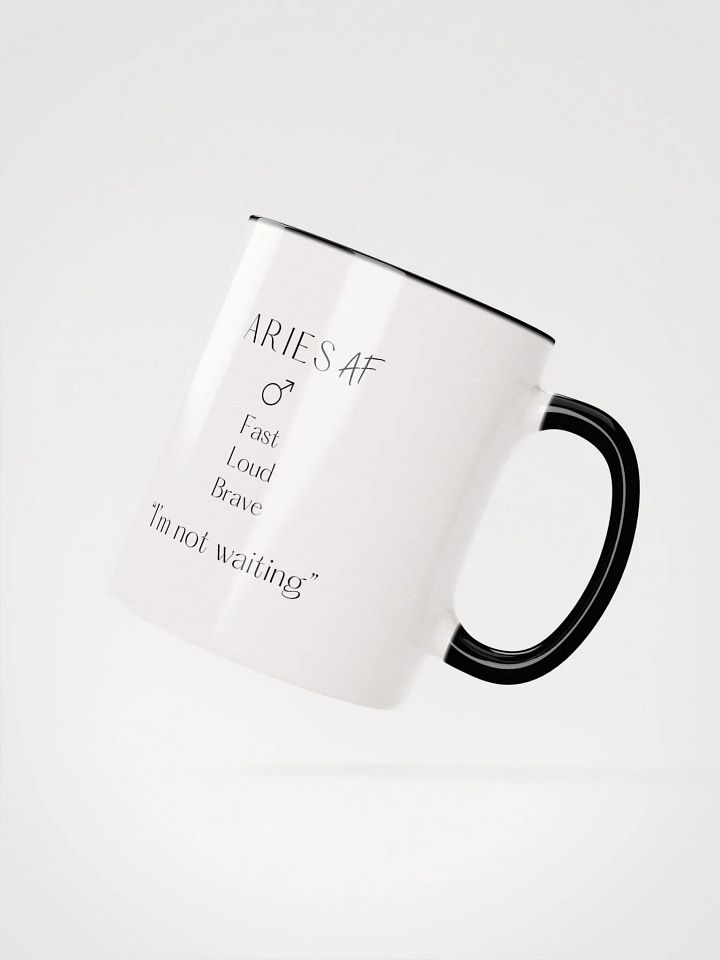 Aries AF Mug: Fuel for the Fearless product image (3)