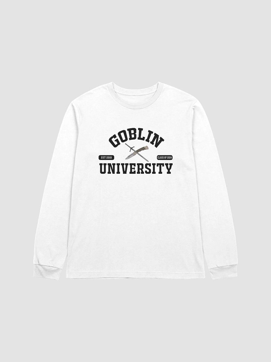 Goblin University Long Sleeve Black product image (62)