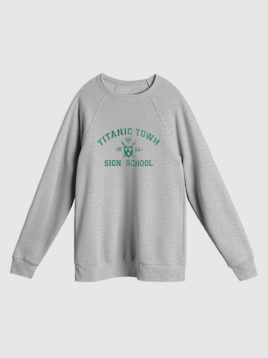 Raglan Sweatshirt - Campus - Green Lettering product image (1)